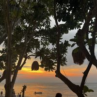 Restaurant has beautiful views   at Vagga Bar and Cafe in Koh Phangan