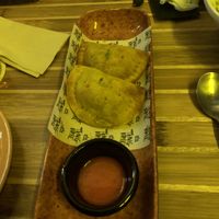 Veggie patties  at Ting Irie in Abu Dhabi