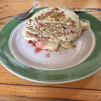 Pistachio donut   at Stricha in Tbilisi