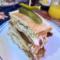 Reuben sandwich   at Stricha in Tbilisi