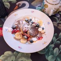 Syrniki at Stricha in Tbilisi