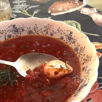 Soup of the day   at Stricha in Tbilisi