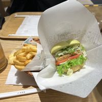   at Mos Burger in Nara