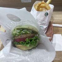   at Mos Burger in Nara