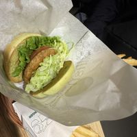   at Mos Burger in Nara