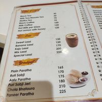 Menu at Ganapati Restaurant in Lalitpur