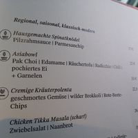 Menu 2 at Zum grünen Kakadu in Mainz