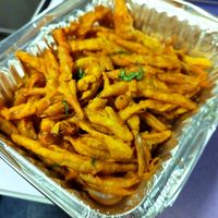 Onion bhaji at Out of India in Barcelona