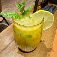 Mango mojito  at Out of India in Barcelona