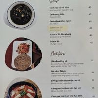 Menu at Okale in Nha Trang