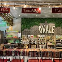 Tables & shop inside   at Okale in Nha Trang