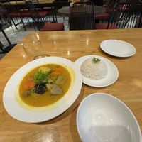 A curry that was more like a bland soup  at Okale in Nha Trang