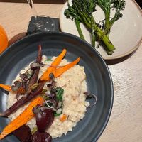 risotto (major skip) and broccolini - was just ok  at Carcara in Phoenix