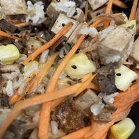 Vegan bowl (picture taken midway through)  at Fresh & Fit Cafe in Phuket