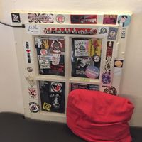 Inside  at Cafe Miller in Hamburg