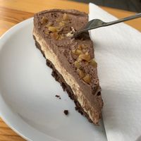 Salty peanut cake at Cafe Miller in Hamburg