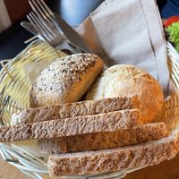 Bread rolls and toast   at Cafe Miller in Hamburg