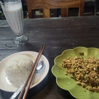 Tofu larb at Veranda in Muang Ngoy
