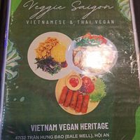 Menu at Nhà hàng chay Veggie Saigon - Vietnam Vegan Heritage in Hoi An