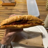 Vegan shumai banh mi  at Nhà hàng chay Veggie Saigon - Vietnam Vegan Heritage in Hoi An