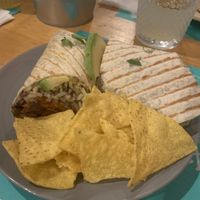 Burrito vegano  at Calavera - Mexican Food & Tequila Bar in Ericeira