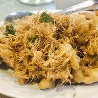 Fried oyster mushroom at Eatwell Seafood 素善缘 in Miri