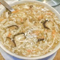 Sea cucumber soup at Eatwell Seafood 素善缘 in Miri