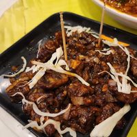 mushroom vindaloo. yummy at MINAKSHI Veg Restaurant and Cafe in Pondicherry