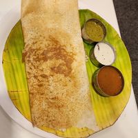 plain dosa. great with spicy food at MINAKSHI Veg Restaurant and Cafe in Pondicherry