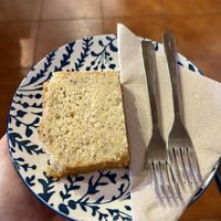 Vegan Lemon Cake  at Gato Legal Coffee Roastery in Ponta Do Pargo