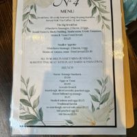 90% of menu can be made vegan  at No.4 Licensed Coffee House in Clowne