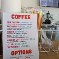 Non dairy milk options at Mamaka Bowls in Norman