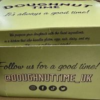 Recyclable packaging  at Rodeo Dougnuts in Windsor