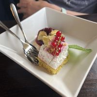 Nogmaals het toetje  at ’t Koaikershuus in Ameland