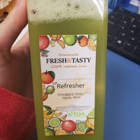"Refresher" juice at Fire Ass Vegan - Pop-Up in Detroit