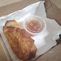 Soul food eggrolls at Fire Ass Vegan - Pop-Up in Detroit