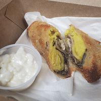 Chik'n Shawarma Eggroll at Fire Ass Vegan - Pop-Up in Detroit