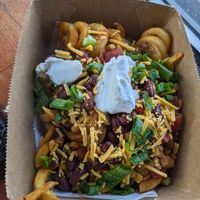 Chili cheese fries at Fire Ass Vegan - Pop-Up in Detroit