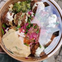 falafel bowl at Chick Pea  in Oxford
