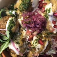 Great falafel bowl  at Chick Pea  in Oxford