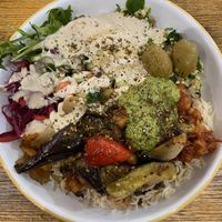 Roasted veg and chickpea tagine   at Chick Pea  in Oxford