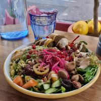 Falafel bowl at Chick Pea  in Oxford