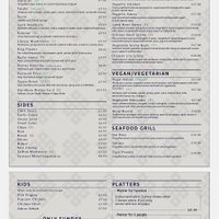 Menu at Pasha Turkish Grill Restaurant in Milton Keynes