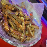 Ghost pepper fries  at Heavenly Wings in Frederick