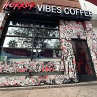   at Horror Vibes Coffee in North Hollywood