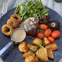 steak  at Reishi Plant Kitchen in Worcester