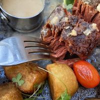 steak pull  at Reishi Plant Kitchen in Worcester