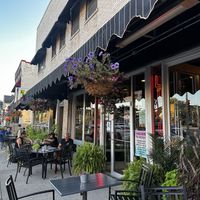 Great outdoor seating in the summer   at LuLu Cafe & Bar in Milwaukee