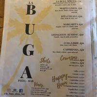   at La Buga Pizza Bar in Izabal