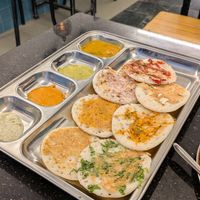 7 seas uttapam (requested vegan) at Namaste Tiffins in Alappuzha